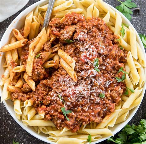 Easy Bolognese Sauce Recipe Yellowblissroad