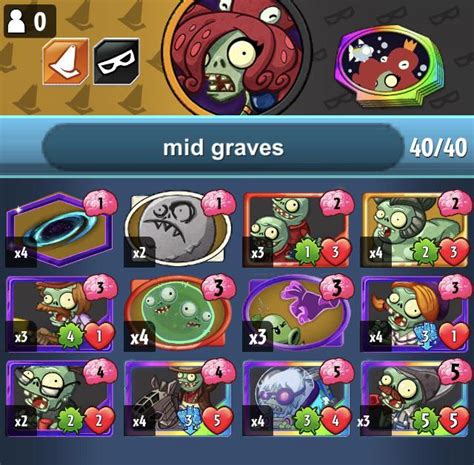 A mid-ranged gravestone Neptuna deck : r/PvZHeroes