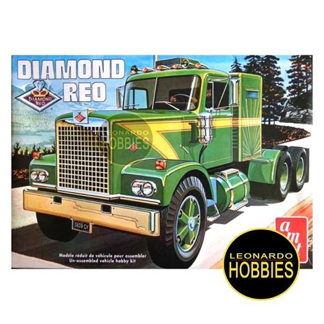 Diamond Reo Tractor Truck Escala Amt Leonardo Hobbies