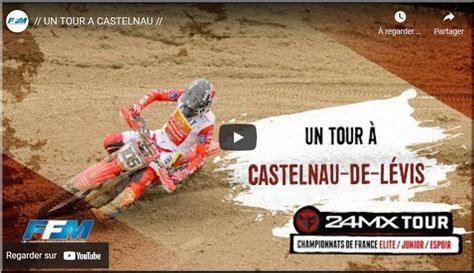 MOTOCROSS Castelnau de Lévis le tour de piste en caméra embarquée