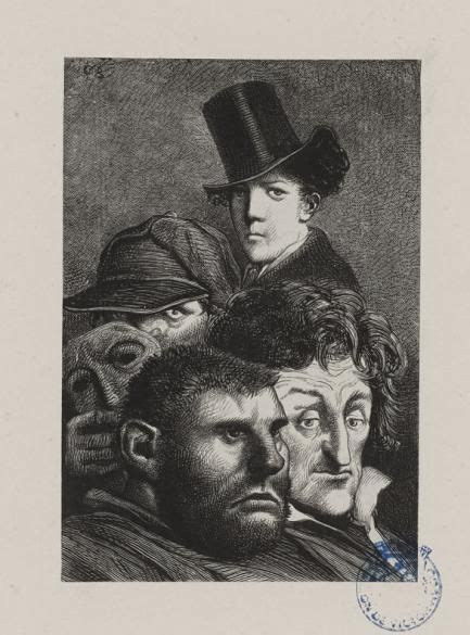 Montparnasse Historical Figures Illustration Les Miserables