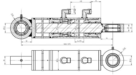 Si Ownik Hydrauliczny Cylinder Skok Hydramet