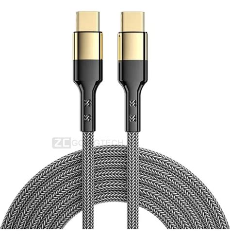 Cable Usb Tipo C A C Carga Rápida 60w Qc 4 0 1 2 Metros Mercadolibre