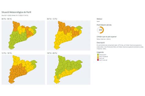 Protecció Civil activa l alerta de previsió de forts vents Cerdanyola