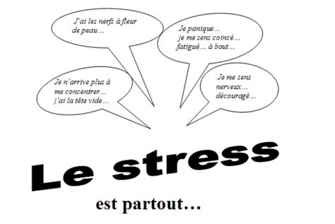 Y A Longtemps Comment Prévenir Le Stress