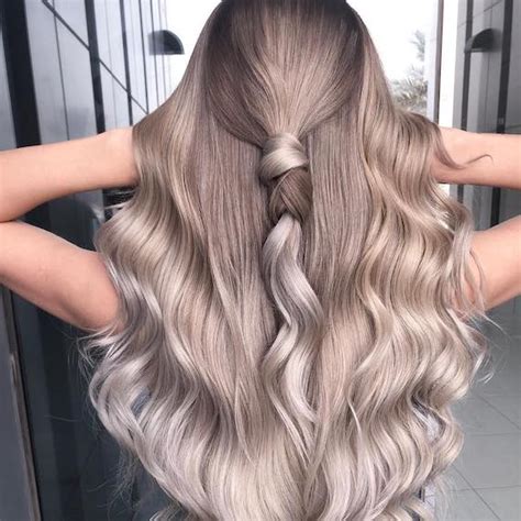 Ash Blonde Hair Ombre