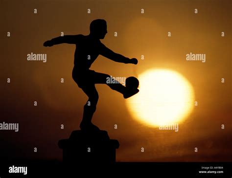 Football trophy silhouette High Resolution Stock Photography and Images ...