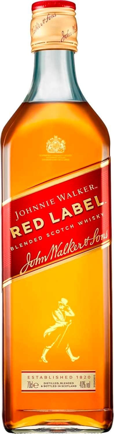 Johnnie Walker Red Label Blended Scotch Whisky 700 Ml Uk