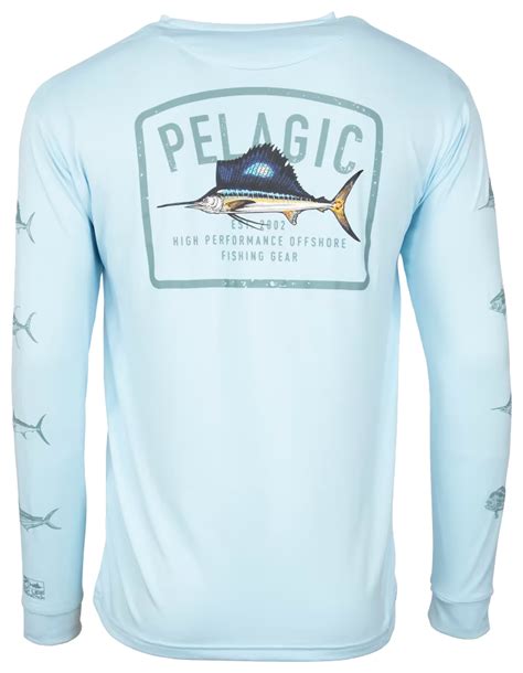 Pelagic Aquatek Game Fish Performance Fishing Long Sleeve Shirt Tuppens