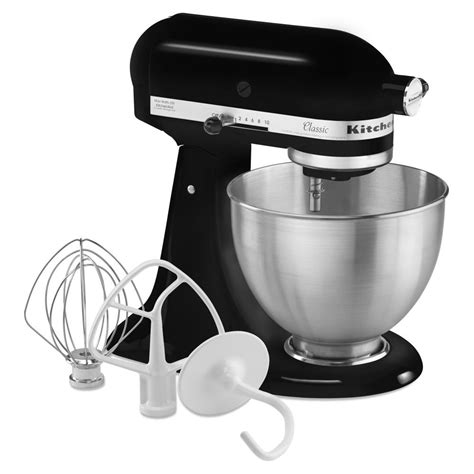 4 5 Qt Classic Stand Mixer Onyx Black KitchenAid Everything Kitchens