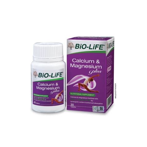 BIO LIFE Calcium Magnesium Plus 30 S Shopee Malaysia