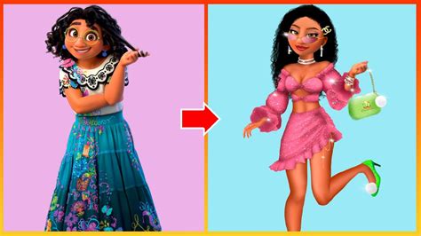 Disney Encanto Mirabel Madrigal Glow Up Cartoon World Art Youtube