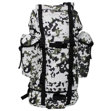 Mfh Bundeswehr Kampfrucksack Gro Snowcamo L