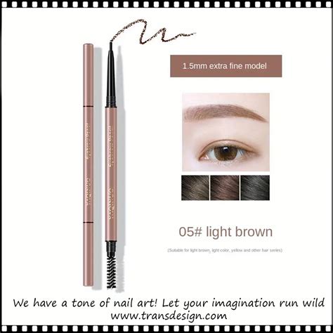 EYEBROW PENCIL Ultra Thin, Water Proof Light Brown #05 - TDI, Inc