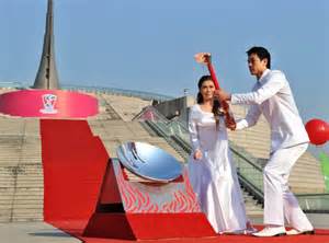 Guangzhou Para Asian Games Flame Lit In S China Org Cn