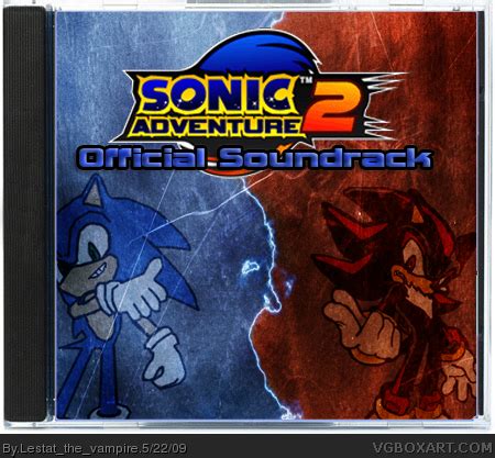 Sonic Adventure 2 Official Soundtrack Music Box Art Cover By Lestat