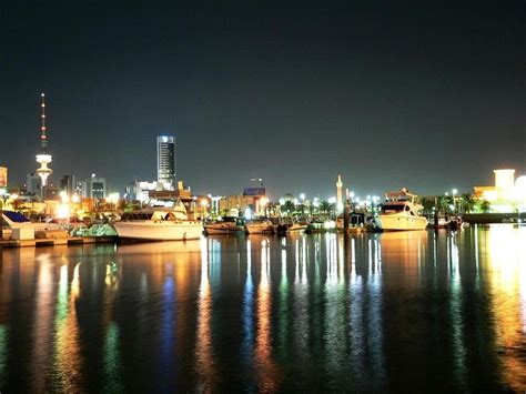 Kuwait... by night! Fawwas' home country. | Wonders of the world, Kuwait city, City