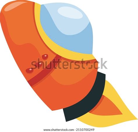 Cartoon Vector Illustration Rocket Ship Stock Vector (Royalty Free ...