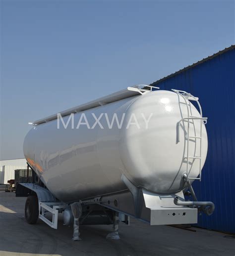 Quality 40cbm Bulk Cement Tanker Semi Trailer Powder Silo Trailer