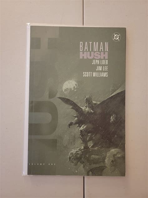 Batman Hush Volume Dc Comics Tpb Jim Lee Jeph Loeb Nm Ebay