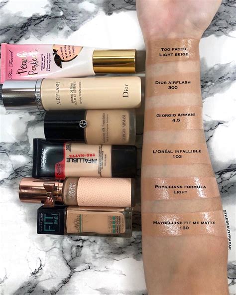 Maybelline 130 Buff Beige Fit Me Matte Poreless Foundation Dupes All In The Blush