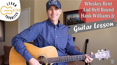 Whiskey Bent And Hell Bound Hank Williams Jr Guitar Tutorial YouTube