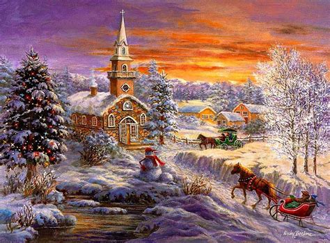 Image Result For Nicky Boehme Christmas Artwork Christmas Paintings