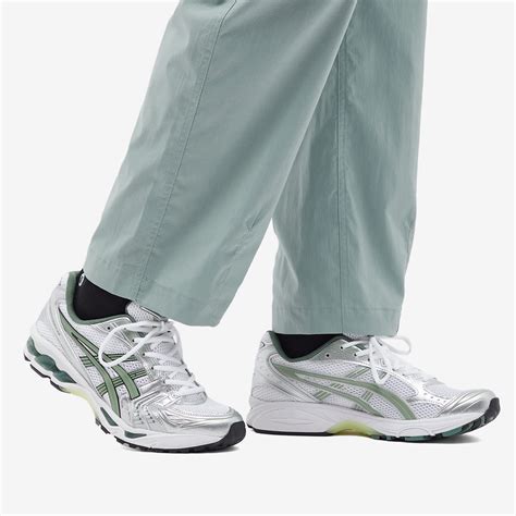 Asics Gel Kayano 14 White And Slate Grey End Gb