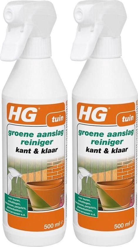 Hg Groene Aanslagreiniger Klant Klaar Ml Stuks Bol