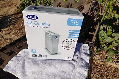 LaCie D2 Quadra 2TB Professional Hard Disk ESATA FireWire800 External