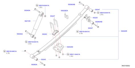 Nissan Titan Leaf Spring Rear Leaf Spring S My Nissan