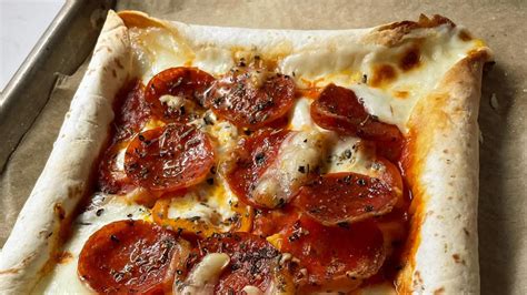 Boost Your Snack Game With Stuffed Crust Tortilla Pizza