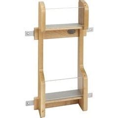 Rev A Shelf 441 12VSBSC 1 8 3 4 Inch Width L Shape Reversible Under