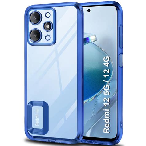 Thetkart Luxurious Chrome Plated Back Cover Case For Mi Redmi 12 5g 4g Poco M6 Pro 5g