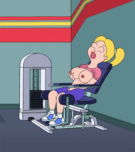 Hentai Busty 1girl American Dad Animated Big Breasts Breasts Exercise