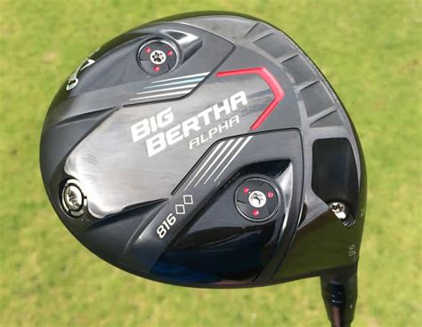 Callaway Big Bertha Alpha 816 Double Black Diamond Driver Review Golfalot