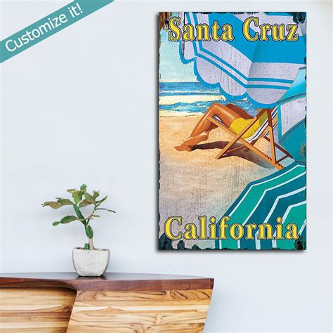 The Vintage Beach Sign Collection | Custom Retro Vintage Signs