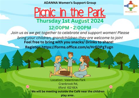 2024 Annual Picnic In The Park – Adanna Womens Support Group