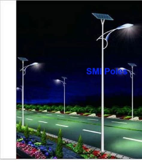 Modular Mild Steel Solar Street Light Pole At ₹ 2800 In Bengaluru Id