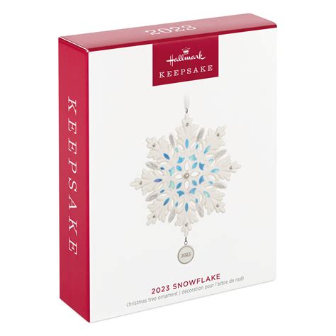 2023 2023 Snowflake | QGO2957 | Hallmark Ornaments .com