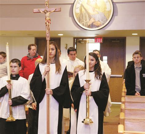 Altar Servers Honored For Their Ministry At The Table Of The Lord