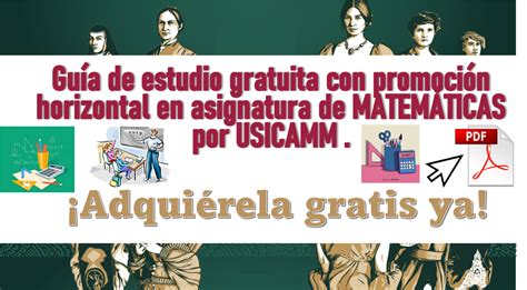 Gu A De Estudio Gratuita Con Promoci N Horizontal En Asignatura De