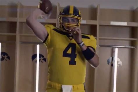 LOOK: Iowa Football Unveils Throwback Uniforms - Black Heart Gold Pants