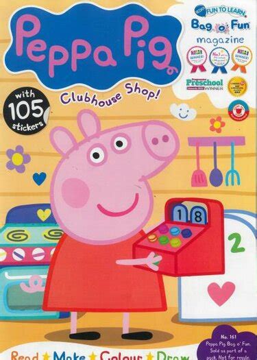 Peppa Pig Bag O Fun Magazine Subscription American Magazines