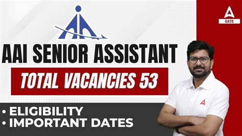 Aai Senior Assistant Recruitment Aai Senior Assistant