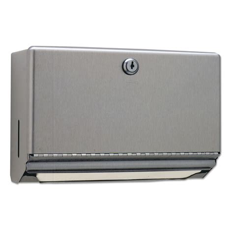 Bobrick Surface Mounted Paper Towel Dispenser Stainless Steel