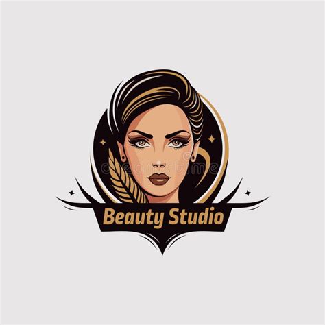 Beauty Woman Logo Template Desain Vektor Lambang Konsep Desain Simbol Porn Sex Picture