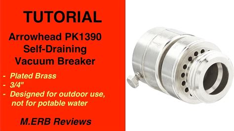 How To Replace A Leaking Outdoor Faucet Vacuum Breaker YouTube