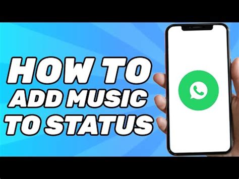 How To Add Music To WhatsApp Status 2022 Method YouTube