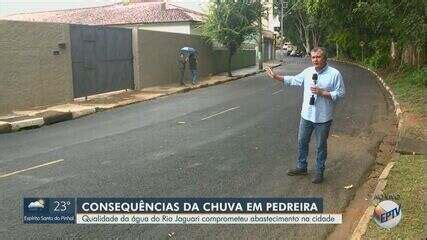 Bairros de Pedreira ficam sem água e prefeitura diz que chuva